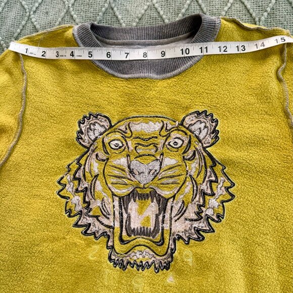 Kenzo Paris Tiger Sweatshirt Grey Crewneck Size XS or 14A (kids) - Picture 6 of 8